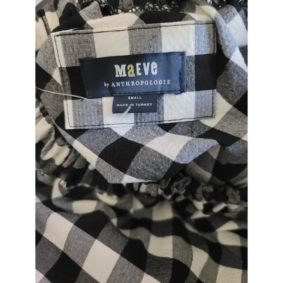 NWT Anthropologie Maeve Gingham Skirt Set - Small - Picture 6 of 7